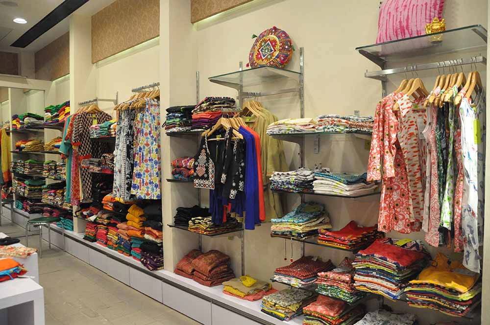 Cotton Village store at Kumar pacific